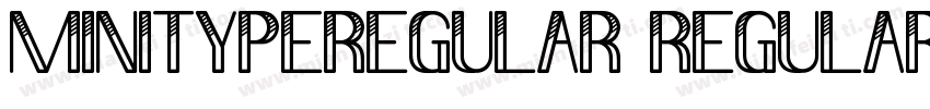 MINITypeRegular Regular字体转换